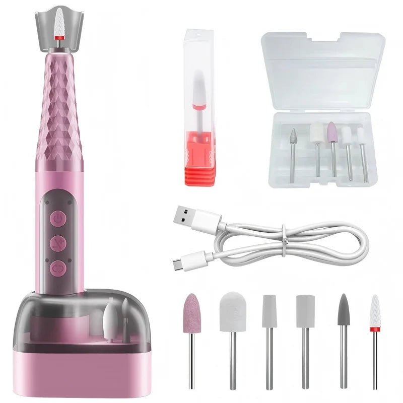 Cordless Electric Nail Drill Machine Manicure Kit
