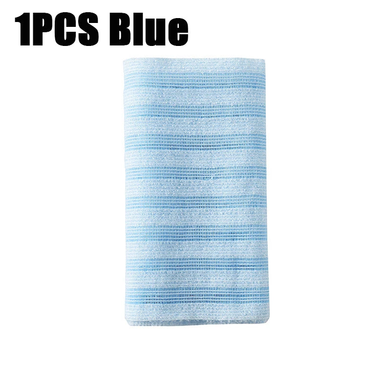 Extra Long Exfoliating Shower Towel Body Scrubber Bath Washcloth 100cm - 20