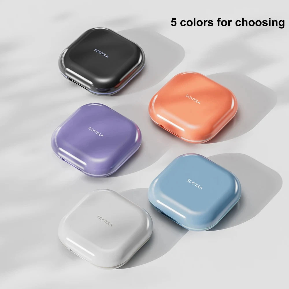 Orthodontic Retainer Case Portable Denture Storage Box - 6