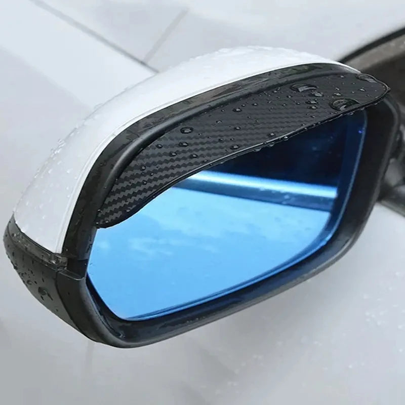 Car Rearview Mirror Rain Guards Side Mirror Rain Shields Eyebrow Cover