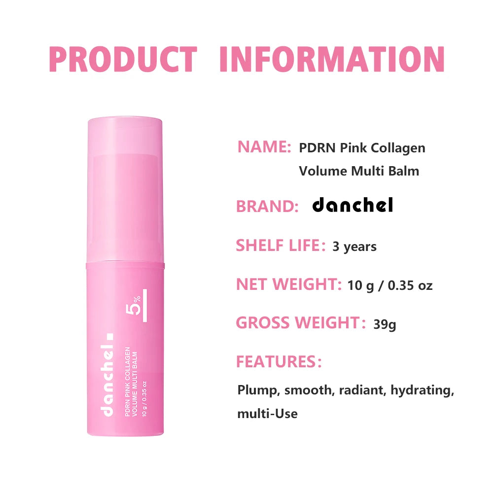 Salmon PDRN Pink Peptide Facial Serum And Collagen Volume Multi Balm