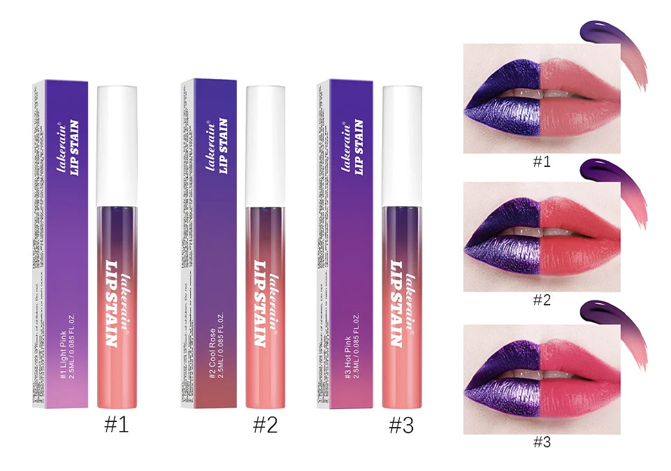 Peel Off Lip Gloss Long Lasting Waterproof Lip Tint Stain - 8