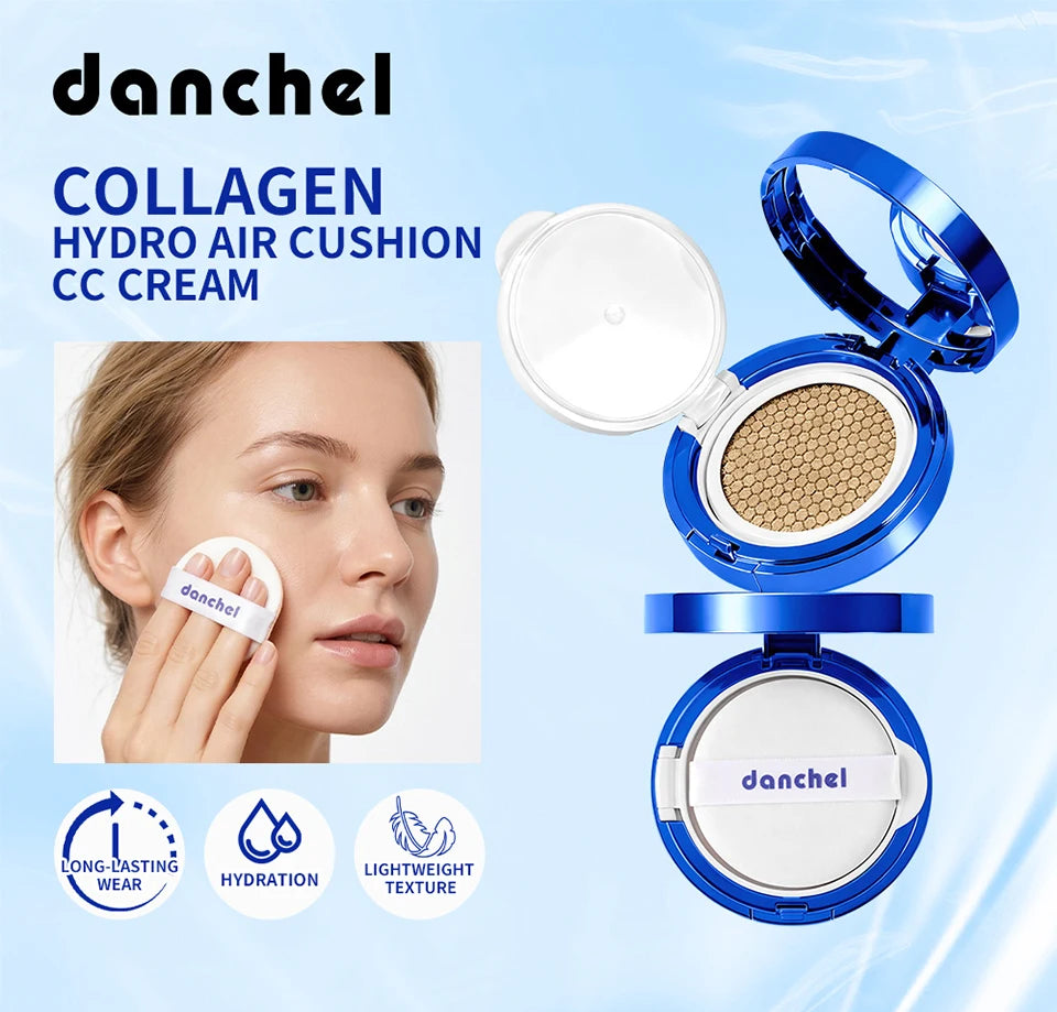 Collagen Air Cushion CC Cream Liquid Foundation Makeup - 7