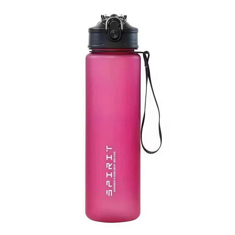 750ml Motivational Water Bottle Leak Proof Sports Gym Cup with Straw