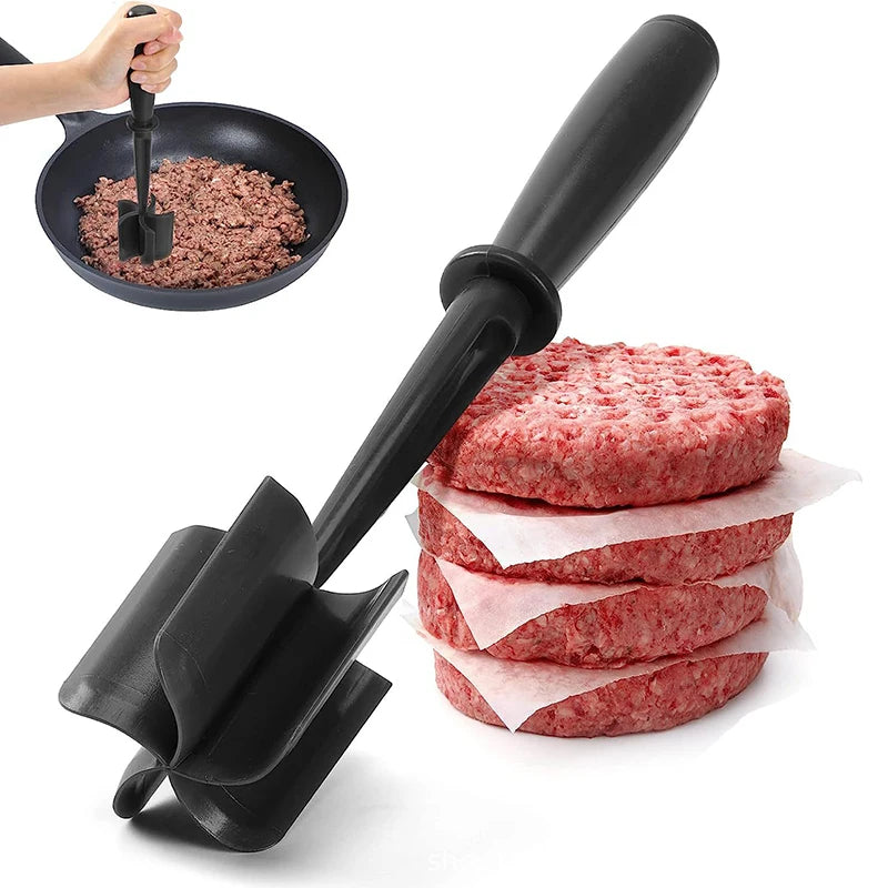 Handheld Meat Chopper Masher Ground Beef Smasher Kitchen Tool - 7