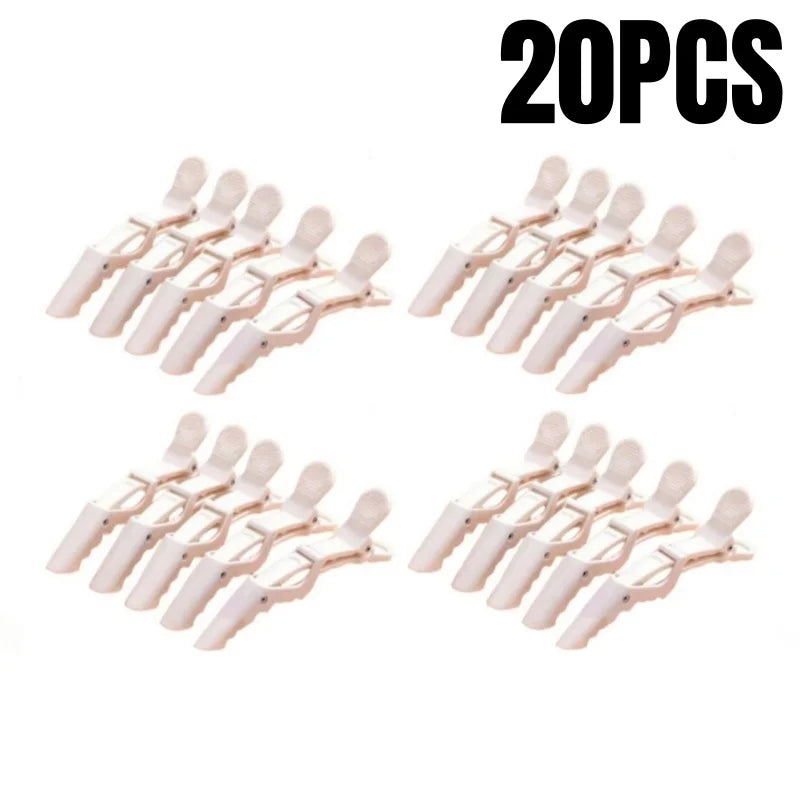 Professional Alligator Hair Clips Salon Styling Sectioning Clamps - 8