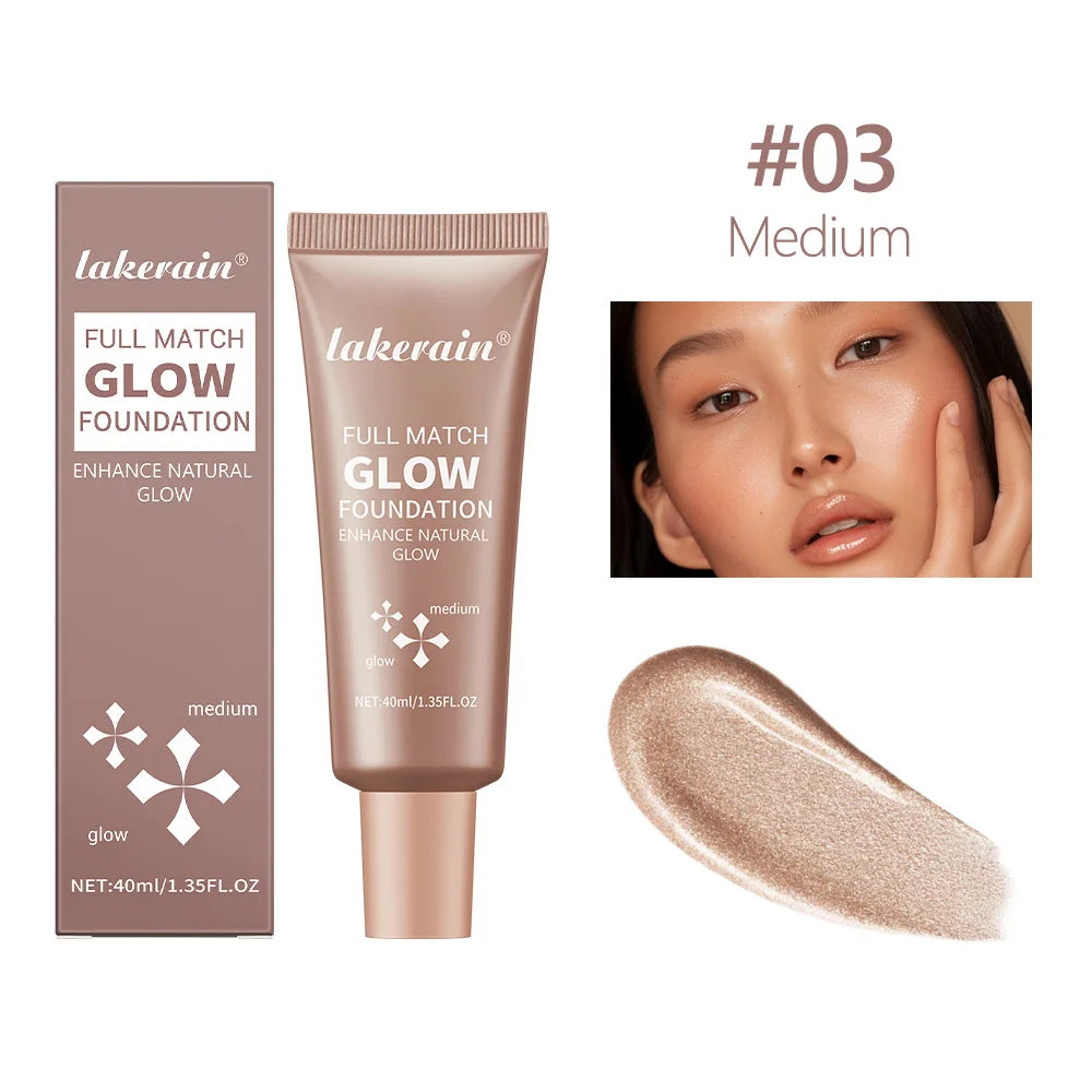 Natural Glow Enhancer Foundation Moisturizing Liquid Highlighter - 20