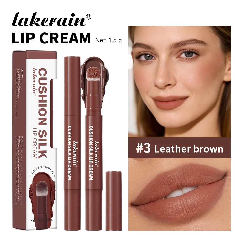 2 in 1 Lip Powder Cream & Blush Waterproof Long Lasting Lip Glaze - 23