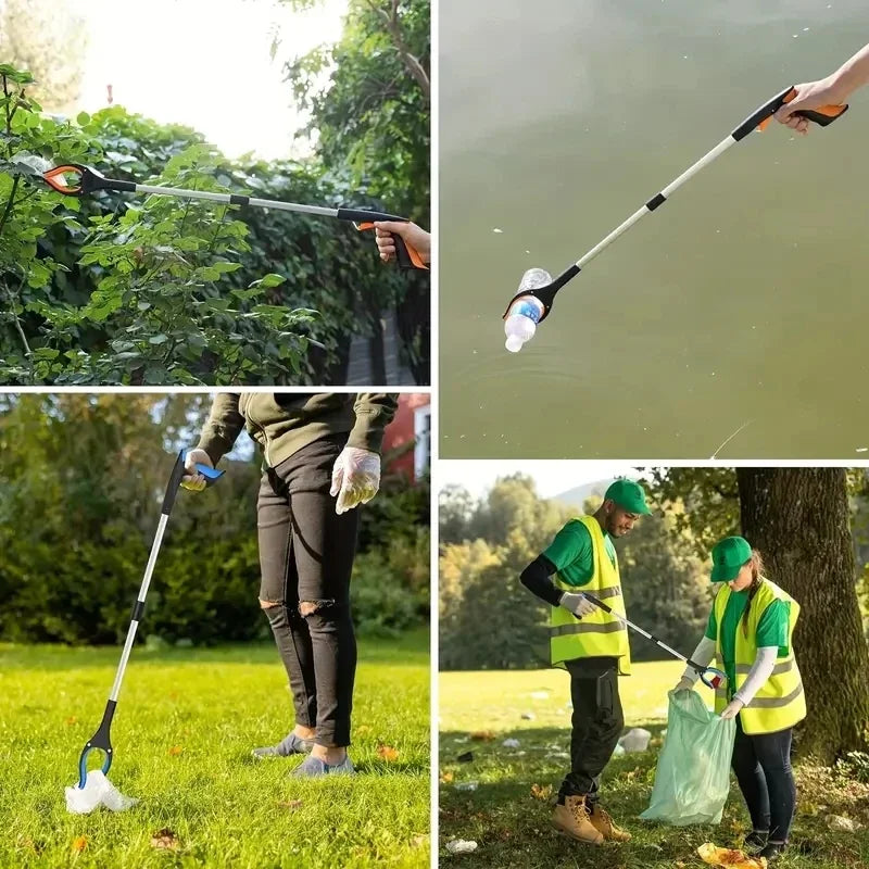 Foldable Grabber Tool Reacher Magnetic Pick Up Helper for Trash - 6