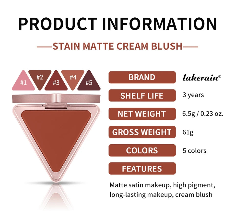 Matte Bronzer Powder Long Lasting Face Makeup & Oil Control Bronzer