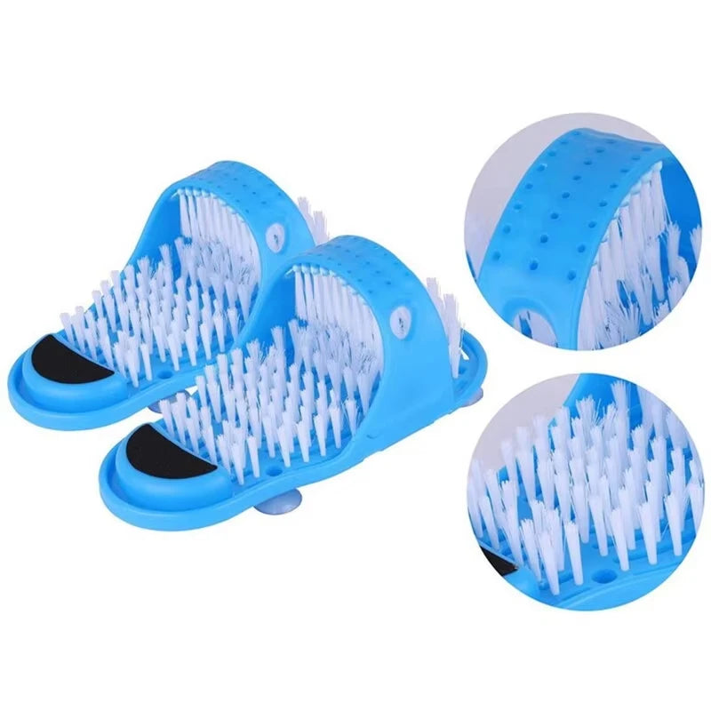 Shower Foot Scrubber and Bath Brush Exfoliating Foot Cleaner - 16