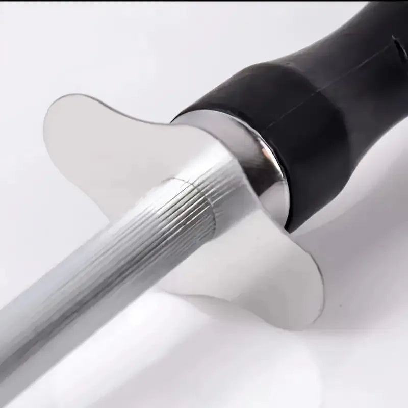 YOCITY Carbon Steel Knife Sharpening Rod Professional Honing Tool