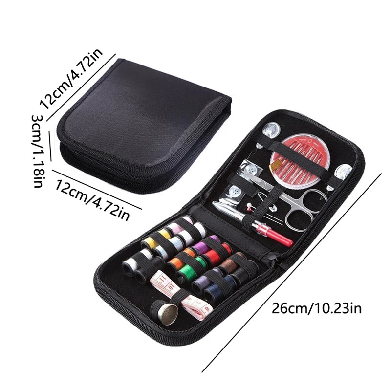 Portable Sewing Kit Organizer Professional Travel Sewing Set Case