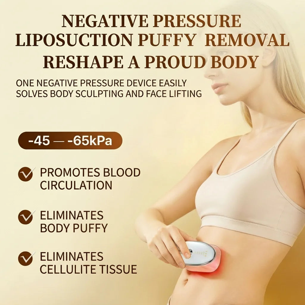 Body and Face Sculpting Microcurrent Anti Cellulite Massager Tool