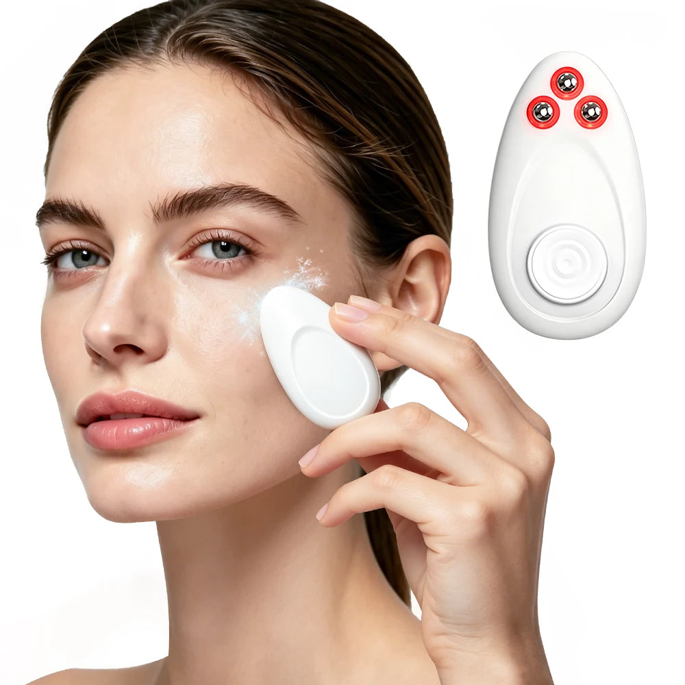 Hailicare Smart Sensor Ice Cooling Vibration Eye Roller Massager