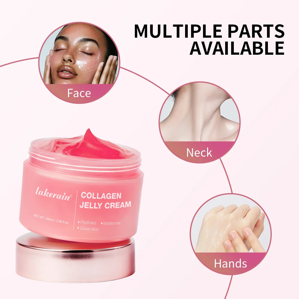 Collagen Jelly Cream Deep Hydration Firming Face Gel - 3