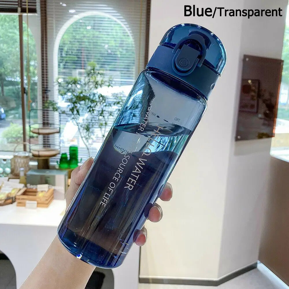 780ml Frosted Sports Water Bottle Leakproof Gym Travel Drinking Flask - 20