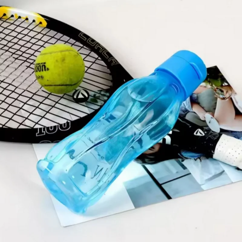 Portable Sports Water Bottle Large Capacity Reusable Plastic Drink Cup - 15