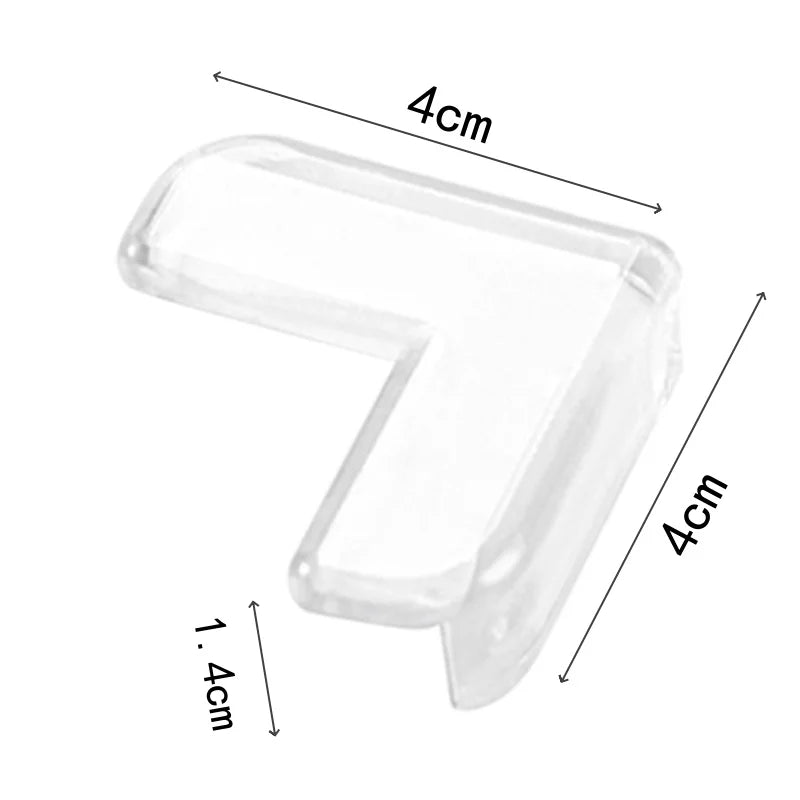 Baby Safety Corner Guards Clear Silicone Table Edge Protectors