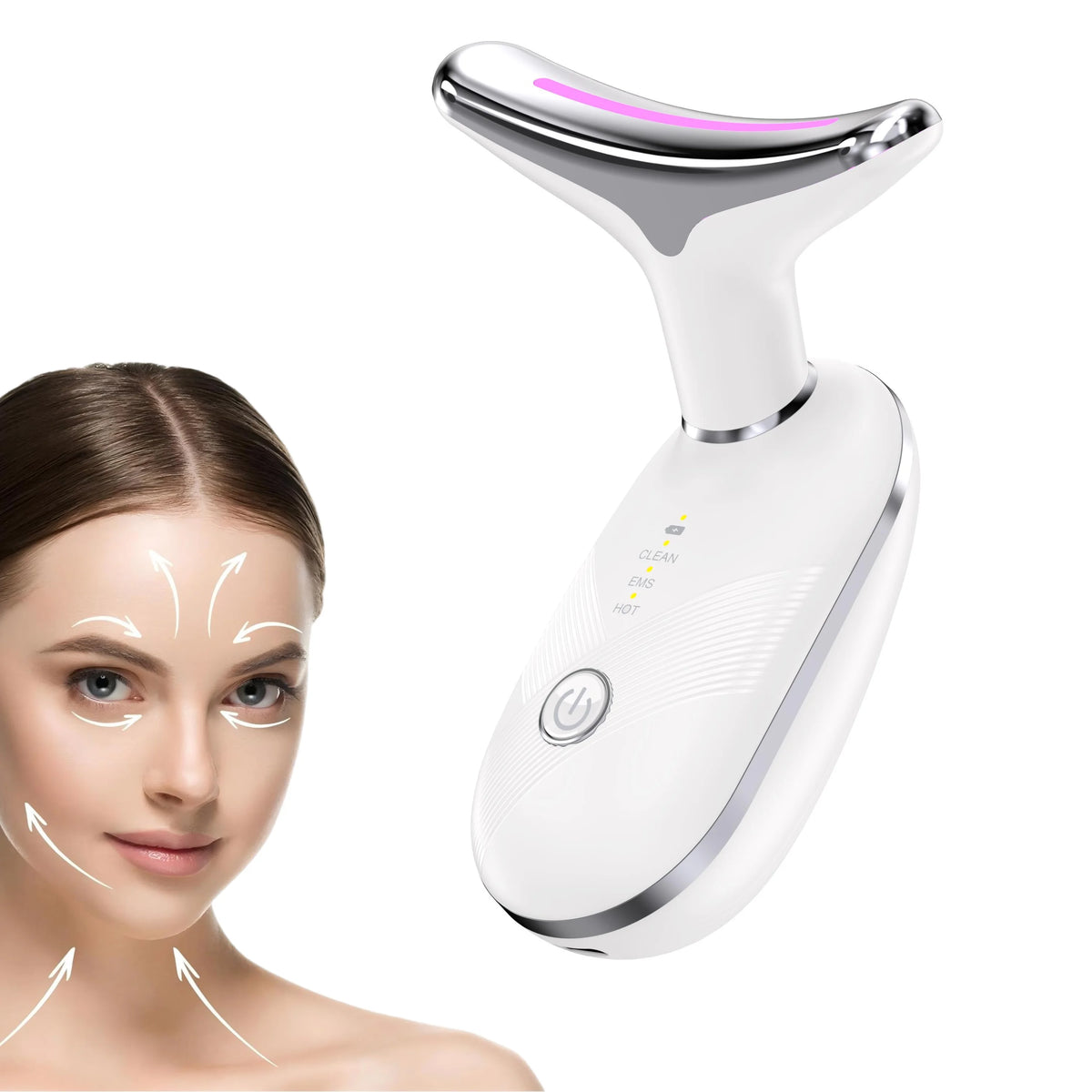 Red Light LED Facial Massager Face Sculpting Tool