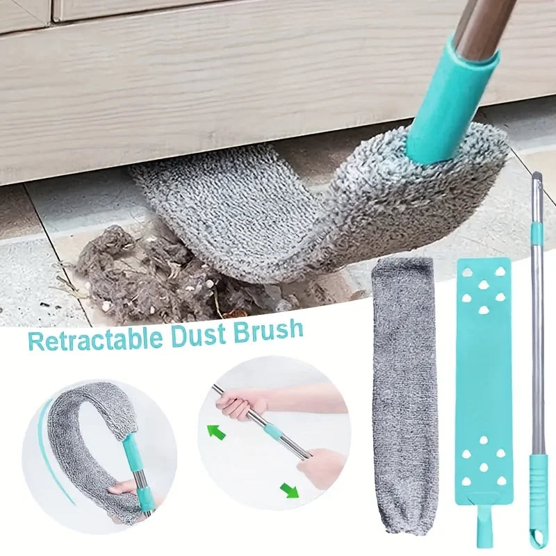 Telescopic Gap Dust Duster Long Handle Microfiber Cleaning Mop - 5