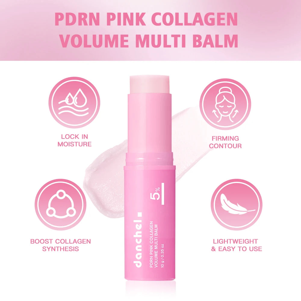 4pcs Collagen Skincare Kit Mask Cream Balm