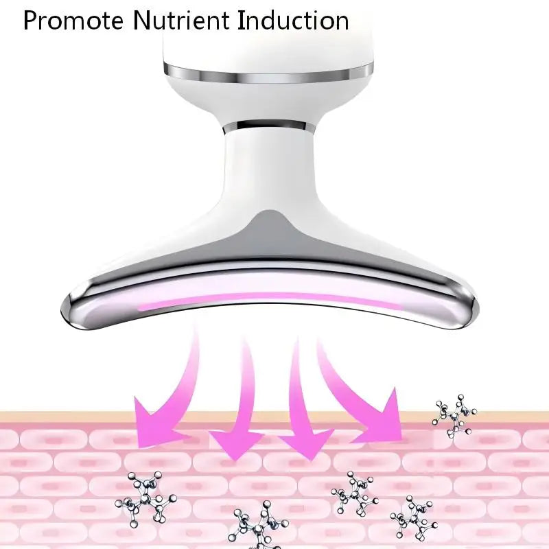 Red Light LED Facial Massager Face Sculpting Tool - 3