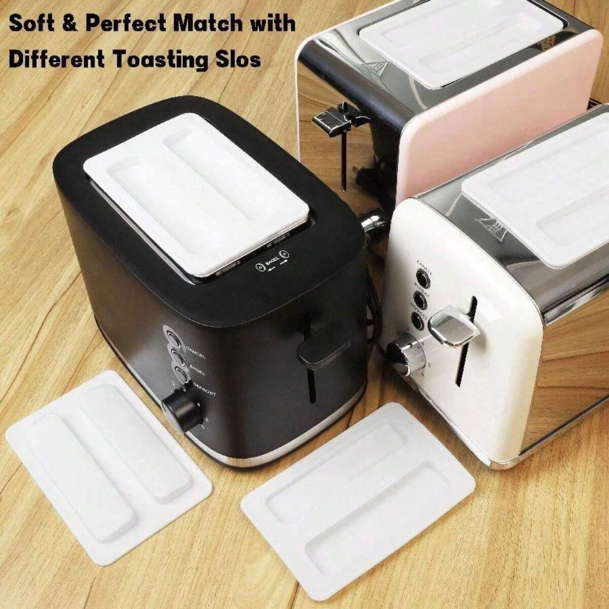 Silicone Toaster Cover Dustproof Lid for Kitchen Bread Machines - 7