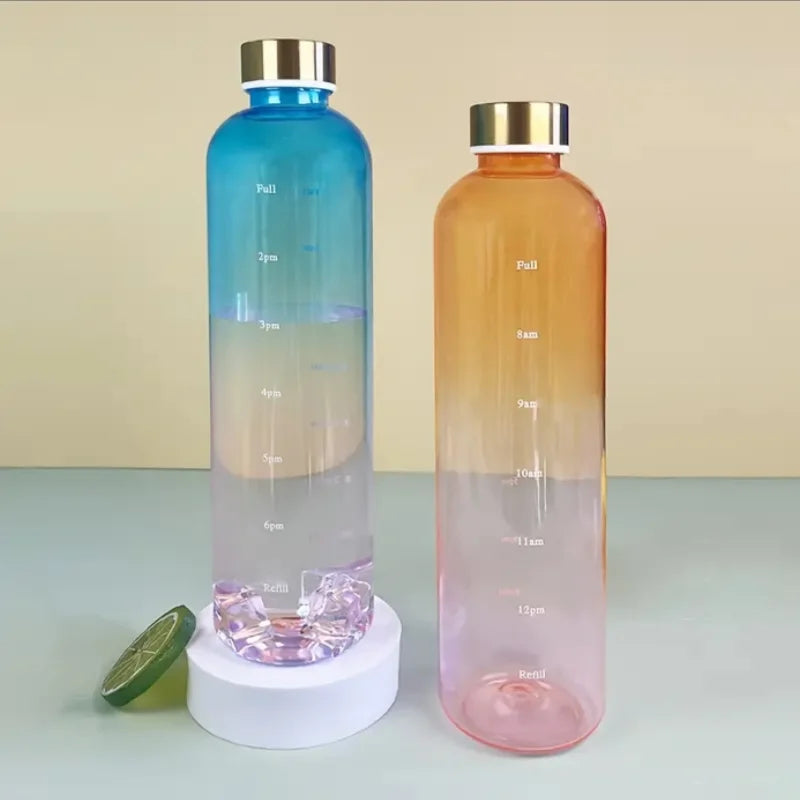 1000ml Gradient Sports Water Bottle BPA Free Leakproof Travel Flask - 4