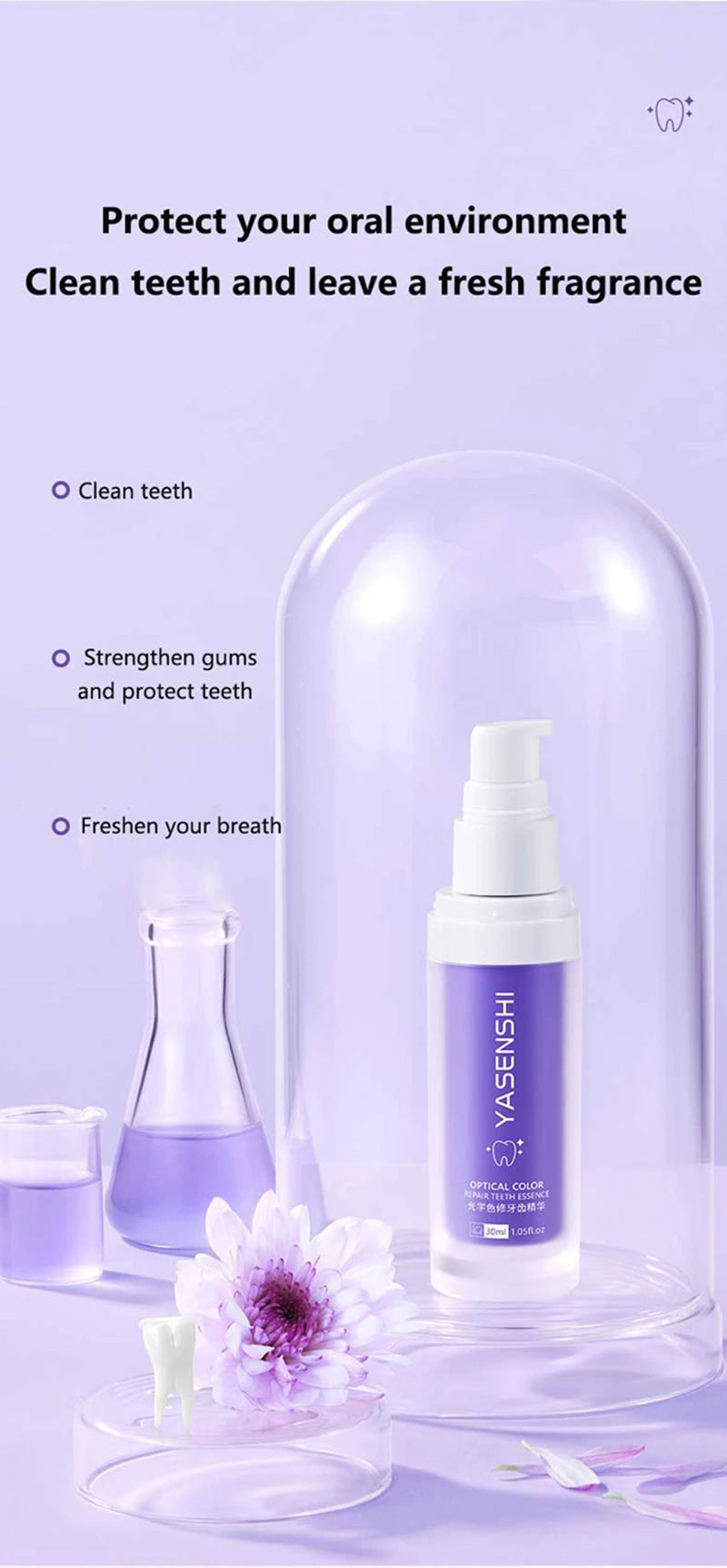 Whitening Toothpaste Fresh Teeth Oral Hygiene Deep Cleaning