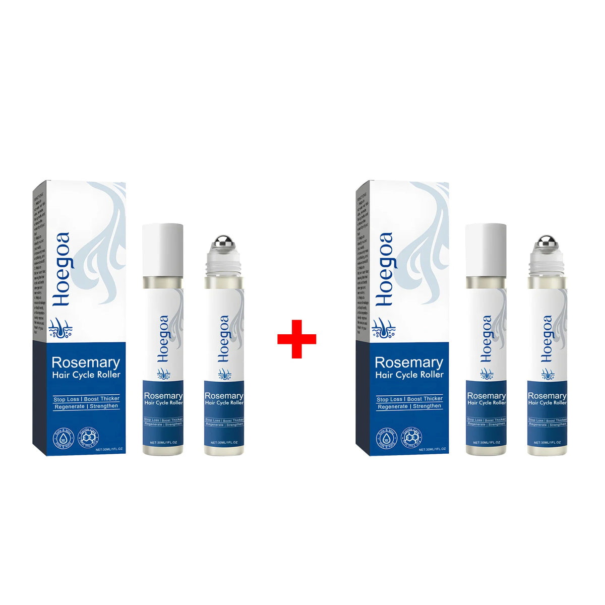 Rosemary Hair Growth Serum Roller Split Ends Repair Oil