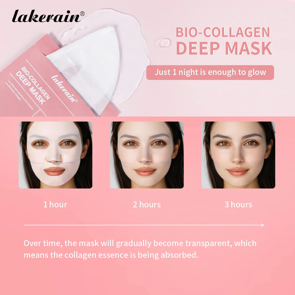 Bio Collagen Deep Hydrating Face Mask Pore Minimizing Overnight Mask