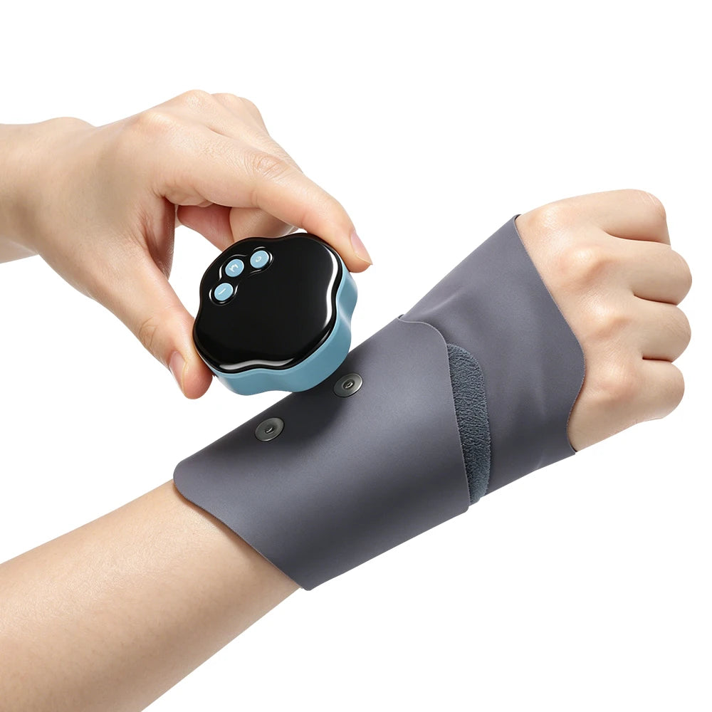 EMS Wrist Massager & Cordless Carpal Tunnel Relief Guard - 17