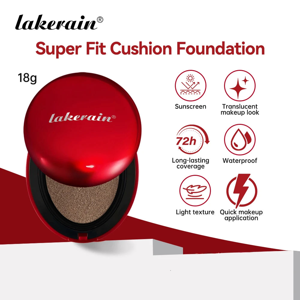Sunscreen Cushion Foundation Waterproof Long Lasting Concealer - 3