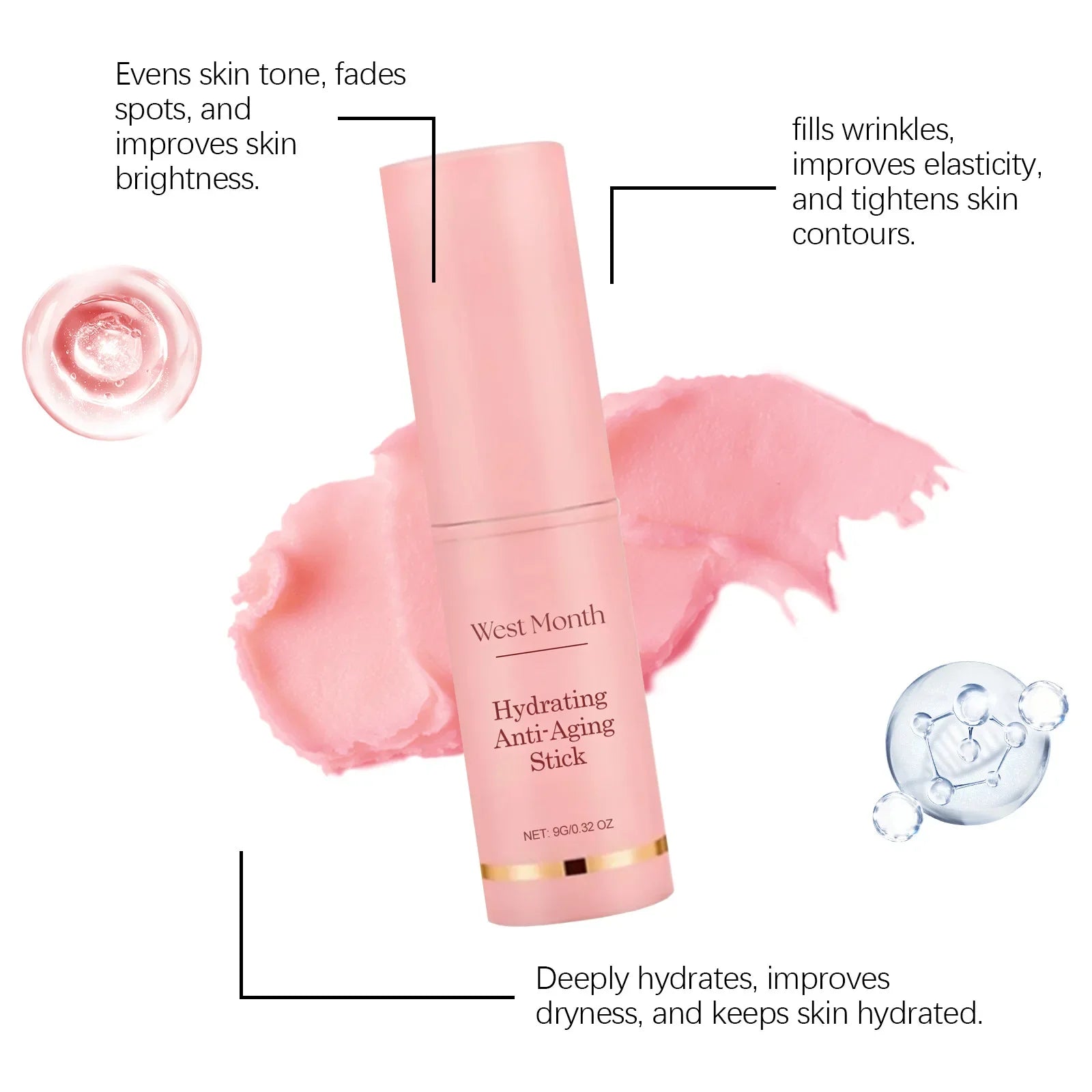 Collagen Anti Aging Moisturizing Whitening Stick Wrinkle Cream - 18