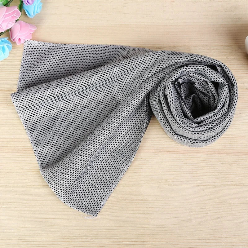 Instant Cooling Towel for Sports Fitness Workout and Yoga Sweat Relief