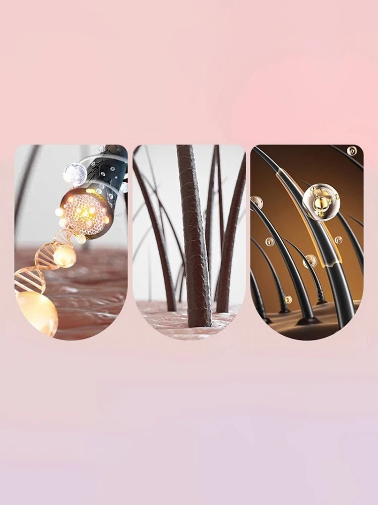 Cordless Ion Care Straight Hair Brush 4-Speed Heated Comb