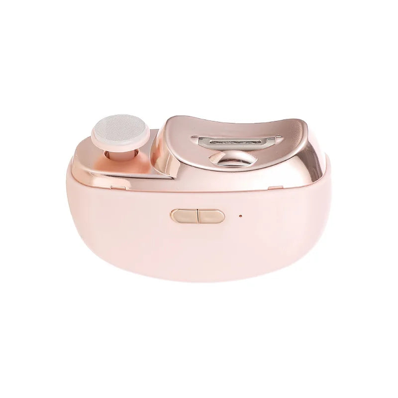 Electric Nail Clipper Automatic Trimmer and Polisher with Light