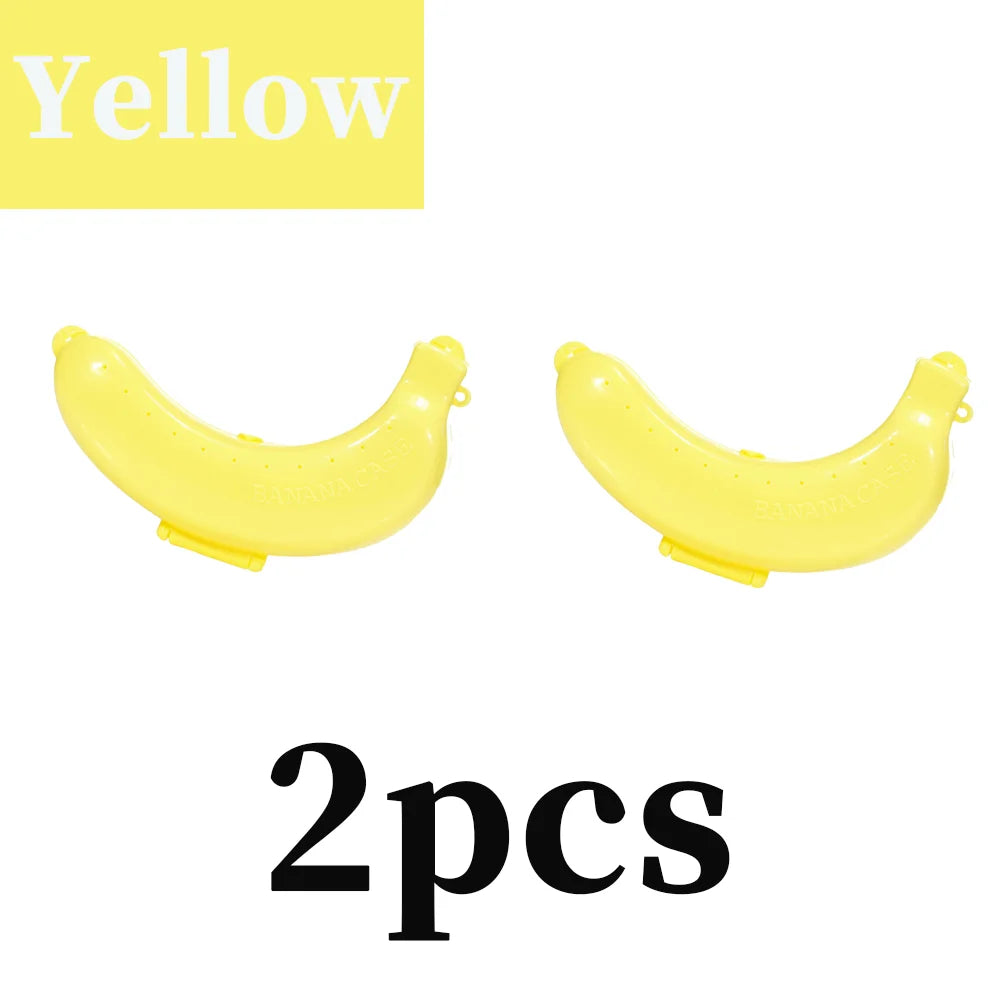 Portable Banana Saver Case - Protective Fruit Storage Container for Travel - 25