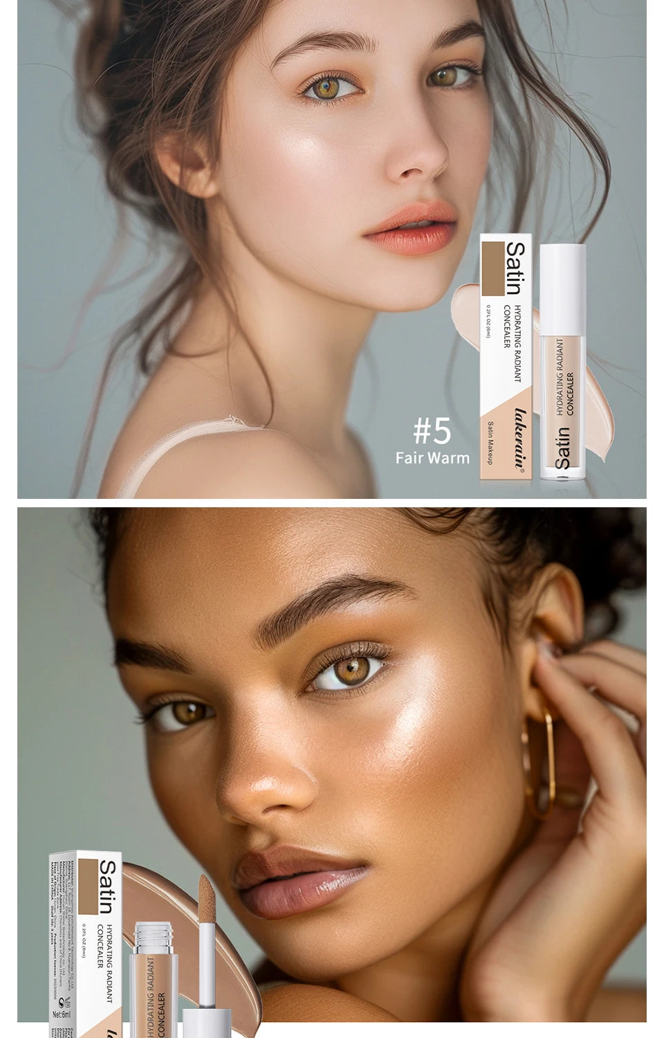 Long Lasting Full Coverage Liquid Matte Concealer Makeup