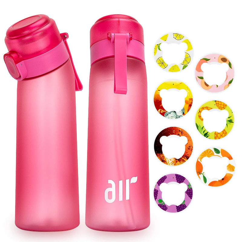 800ml Scented Water Bottle Portable Flavor Pod Sports Hydration Cup