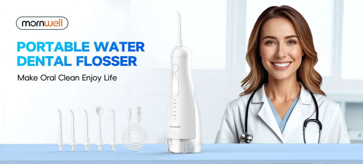 Water Flosser Cordless Oral Irrigator Teeth Cleaner