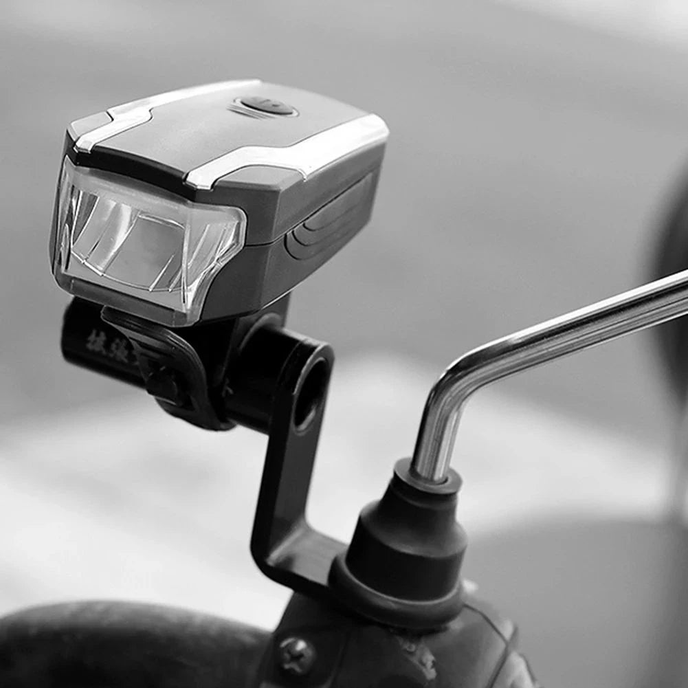 Motorcycle Phone Holder Mount Bracket Aluminum Alloy Mirror Extender - 11