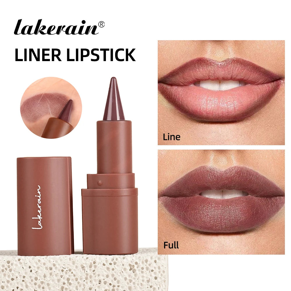 Gradient Lip Liner Lipstick Waterproof Matte Makeup - 2