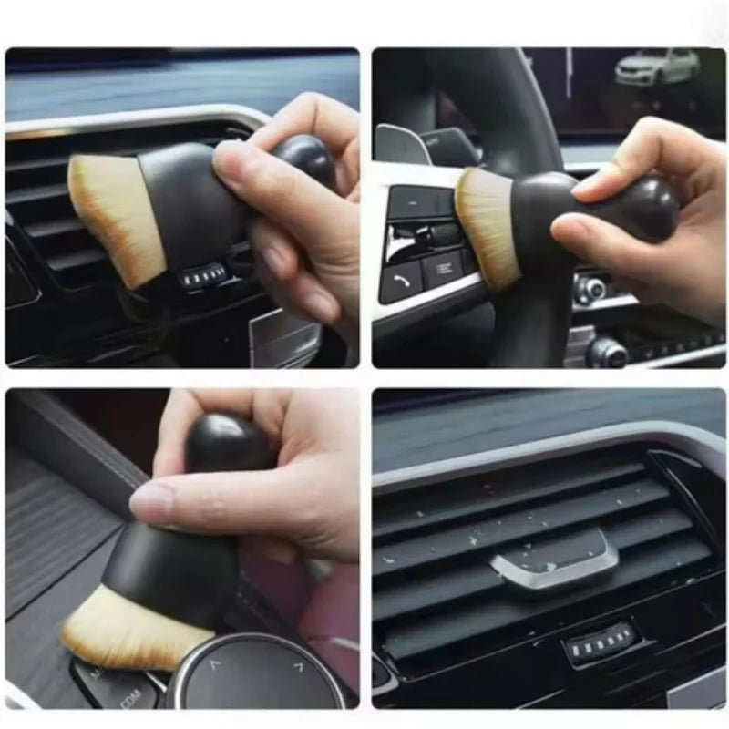 Soft Car Interior Detailing Brush Dashboard Air Vent Dust Cleaning Tool - 4