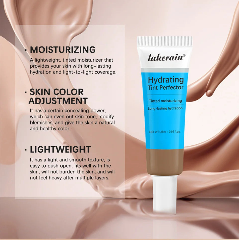 Lakerain Hydrating Tinted Foundation Cream Concealer