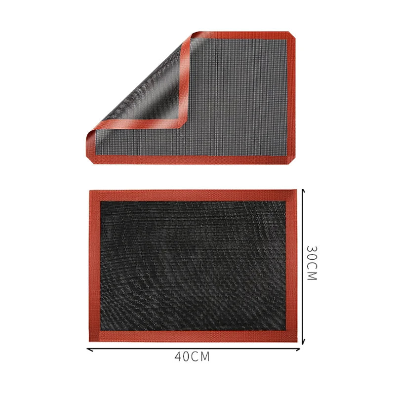 Reusable Silicone Baking Mat Non Stick Oven Sheet Liner for Pastry - 6