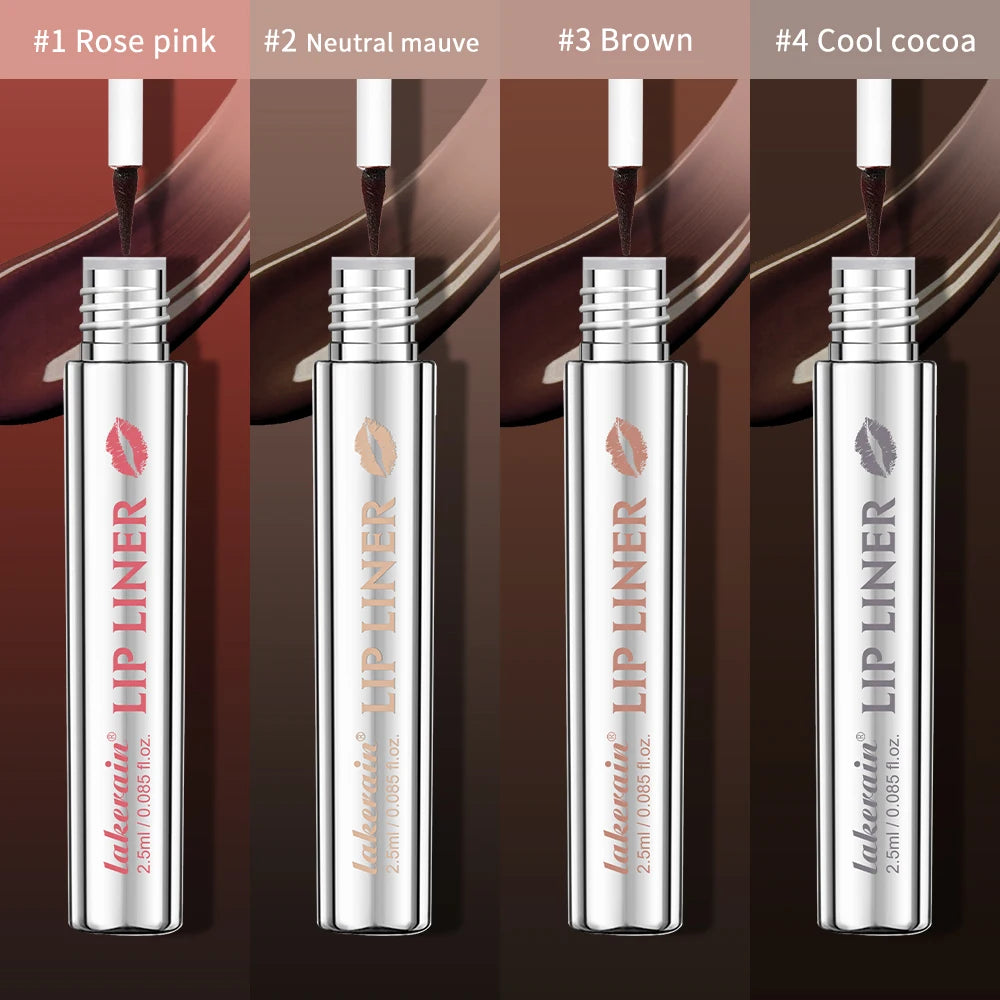 Peel Off Lip Liner Tattoo Stain Long Lasting Waterproof Lip Tint - 3