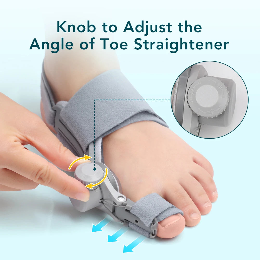 Adjustable Toe Straightener Bunion Corrector Splint - 14