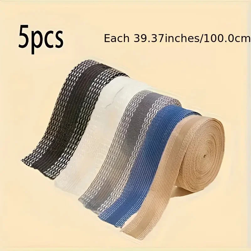 Iron-On Hemming Tape Adhesive Trouser Leg Repair Strip No-Sew - 6